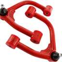 2-4" Lift Front Upper Control Arms with Ball Joint For 2007-2021 Tundra / 2008-2022 SequoiaSuspension Kit Control Arm 2pcs- Red