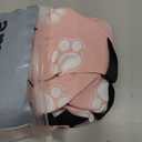 Supet Inflatable Dog Cone Collar Alternative After Surgery, Dog Neck Donut Collar Recovery E Collar for Neuter (XXL (Neck 18.5"-23.5"), T Paw Pink)