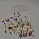 Paint Markers, Dual-Color Acrylic Pens with 36 Brush Tips, Double Tipped for Rocks & Art Supplies