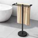 YUMORE Freestanding Towel Rack Floor Tall Bath Towel Holder, Big Modern Towel Drying Holder Stand, 
Product Dimensions	20.7"L x 11.8"W x 39.3"H