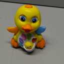 Yiosion Musical Flapping Yellow Duck Interactive Action Educational Learning Walking Light Up Dancing Toy for 1 Year Old Baby Toddler Infant