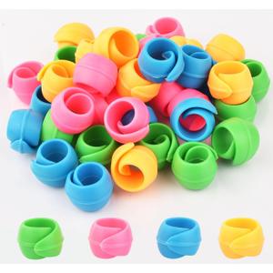40 Pack Thread Spool Savers, Spool Huggers for Sewing & Embroidery Machines, Prevent Thread Tails, Silicon Material