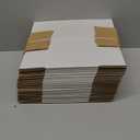 25Pack 5x5x5 Shipping Boxes for Small Business,White Mailing Boxes with Bubble Bags & Fragile Stickers for Mailing and Packing Small Gifts,Candle 5x5 Shipping boxes,Mug boxes for Shipping