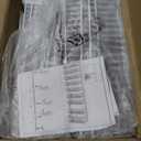 MIAOLI Over the Door Pantry Organizer, 10-Tier Adjustable Spice Rack Cabinet Door Shelves, Hanging Seasoning Organizer for Kitchen Bathroom, Laundry Room Organization, White