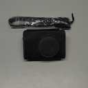 Retro Camera Protective Case for ZV1F / ZV - 1M2, Leather Bag with Opening Bottom & Tripod Mount, Shoulder Strap, Scratch Proof Design for Vlogging & Travel (Black)