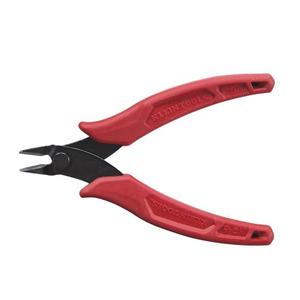 Klein Tools D275-5 Diagonal Flush Cutters, Made in USA, Micro Wire and Compact Zip Tie Cutter, Ultra-Slim Precision for Work in Confined Areas, 5-Inch Pack of 2