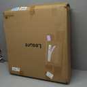 Lesure Collapsible Dog Crate - Portable Travel Kennel for Large Dog, 4-Door Pet Crate with Mesh Windows, Indoor & Outdoor, Light Gray (36.0"L x 25.0"W x 25.0"H)