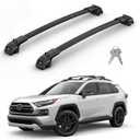 330Lbs Roof Rack Cross Bars Compatible with Toyota Rav4 2013-2018, Heavy Duty Top-Mount Aluminum Roof Rails Crossbars Rooftop Luggage Racks Cargo Carrier