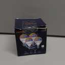 A15 LED Smart Bulb, 5W=40W,Compatible with Alexa, Google Assistant, E12 Base, Dimmable, 2.4G WiFi ONLY, RGB Color Changing, Tunable White 2700K-6500K, Globe Shape, G45 Ceiling Fan Light Bulbs 4 Pack