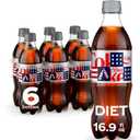 2 x Diet Coke Diet Soda, 16.9 fl oz Bottles, 6 Pack - Cola Soft Drinks (EXP 09/14/26)