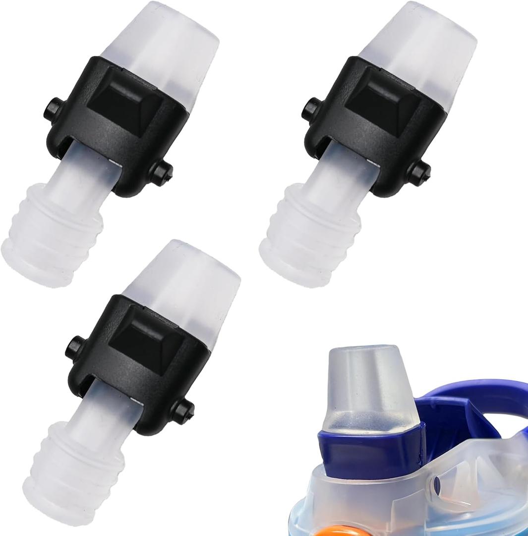 3 Pack Replacement Silicone Spout for Contigo Aubrey Water Bottles,Soft Mouthpiece Replacement Parts Compatible with Contigo Aubrey 14oz/20oz Water Bottle(Only Spout without Cup Lid)