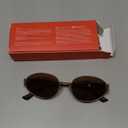 livho 2025 Trendy Oval Sunglasses - Stylish Polarized Shades for Everyday - Retro Metal Frames