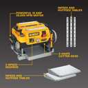 DEWALT Planer, Thickness Planer, 13-Inch, 3 Knife for Larger Cuts, Two Speed 20,000 RPM Motor, Corded (DW735)
