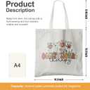 Occupational Therapy Canvas Tote - Mental Health, OT Appreciation Bag for Women