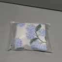 Decorative Throw Pillow Covers 16x16 inch Set of 2, Super Soft White Hydrangea Print Farmhouse Pillow Cases Outdoor Pillow Covers for Couch Sofa Bed Living Room Home Decor Cushion Covers