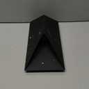 LED Outdoor Wall Lights, Modern Black Exterior Wall Light Fixtures, Dimmable 10W 3000K Up Down Patio Porch Lights Wall Mount Outdoor Sconces for House Yard Hallway  12in.H, 1-Pack