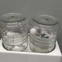 Style Setter Glass BeverageDrink Dispenser Clear Liam Set of 2, 1 Gal
