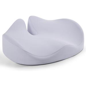 Seat Cushion for Office Chair, Memory Foam Sciatica Pain Relief Pillow, Extra Large Seat Cushion for Hip, Tailbone, Coccyx Pain, Desk Chair Pad for Office, Home, Gaming, Car, Wheelchair XL (Grey)