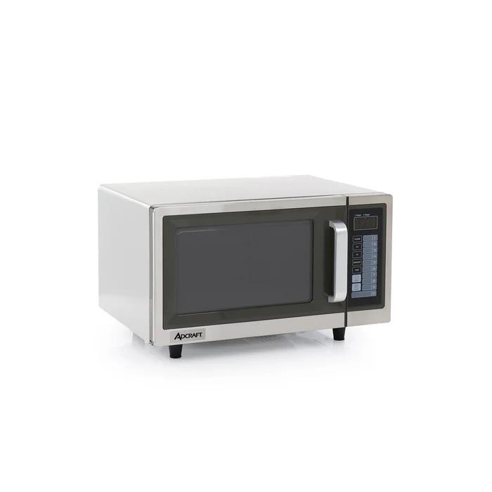 Adcraft Commercial Microwave with Digital Touch Pad, 1000 Watt, in Stainless Steel