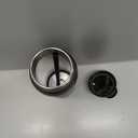 Owala FreeSip Insulated Stainless Steel Water Bottle with Straw, BPA-Free Sports Water Bottle, Great for Travel, 40 Oz, Very, Very Dark