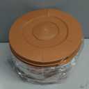 Premium Kimchi, Sauerkraut Container Probiotic Fermentation with Inner Vacuum Lid Round (0.4 gal/ 1.5L)