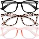 Gaoye Blue Light Glasses for Women - 3 Pack