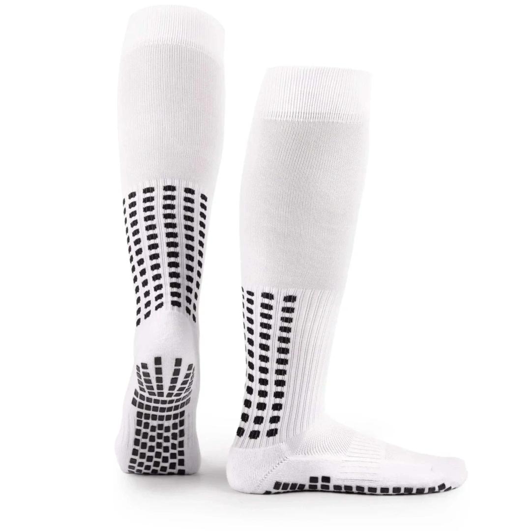 Lux Dual Grip Socks - Soccer Grip Socks for Men and Women. GripArray Performance & Comfort L