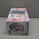 iPlay, iLearn Bouncy Pals Hopping Unicorn Horse, Toddler Girl Inflatable Bouncing Animal Hopper Toy, Outdoor Indoor Plush Ride on Bouncer, Baby Birthday Gift 18 Month 2 3 4 Year Old Kid - Unicorn