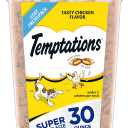 Temptations Cat Treats Classic Crunchy and Soft Cat Treats, Tasty Chicken Flavor, 30 oz. Tub (EXP 11/03/27)