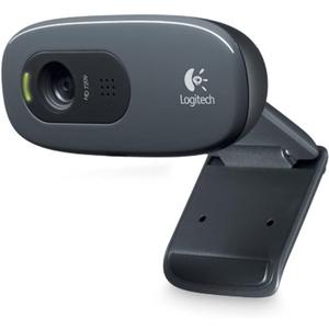 Logitech C270 Hd Webcam, 1280 Pixels X 720 Pixels, 1 Mpixel, Black