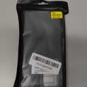 YKHJKLEC for Samsung Galaxy S22 Ultra Case, Military Grade Shockproof/Drop Proof/Dust Proof Case with 2Pcs Self Healing Flexible TPU Screen Protector & Camera Lens Protector (Black/Grey)