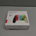 Bluetooth Controller for Switch/Mac/PC/Steam/Mobile Phone/iOS/Android//TV/iPad/Table/Apple Arcade MFi Games, switch pro controller wireless with Adjustable Dual Motion,Turbo,Macros,6-Axis,Wake Up for Black Myth: Wukong (Black) (Purple) (White Black with clip)