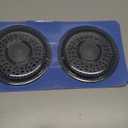 zaa Shower Drain Hair Catcher, 2 Pack Premium Silicone Drain Protector & Shower Drain Cover, Shower Installation Kits for Flat Drains of Shower Room, Bathroom, Gray