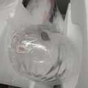 Glass Large Pendant Lights for Kitchen Island Blown Glass Pendant Light Clear Hammered Shade Hanging Ceiling Lights with Black Finish for for Kitchen Island, Sink, Hallway, Living Room 11 inch