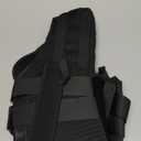 Posture Corrector for Women & Men, Back Brace Advanced Full Back Support for Upper & Lower Back Pain Relief, Spine, Neck, and Hump, X-Style Medical-Grade Lumbar Support System with Adjustable Shoulder Straightener and Breathable Design for Long Sitting and Exercise (Medium (Waist 35"-39"), Black)