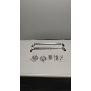 2 Pack Shower Grab Bars for Bathtubs and Shower 16 Inch Anti-Slip Handle Chrome