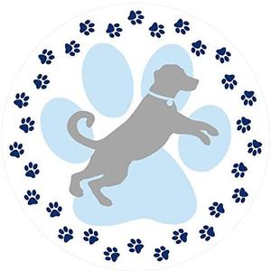 Screen Door Magnets Double Sided  Keep People, Kids, and Dogs from Running into The Screen Door - Robbins Aria Dog Paw