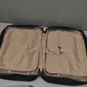 NISHEL Travel Toiletry Bag for women, Portable Hanging Organizer for Family-Sized Shampoo, Conditioner, Brushes Set, Makeup Accessories, Extra Large Size, Black