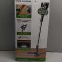 Eureka Lightweight Cordless Stick Vacuum Cleaner Convenient for Hard Floors, Rechargeable Handheld Vacuum Cleaner Portable with Powerful Motor Efficient Suction, RapidClean Ultra NEC370GR, Moss Green