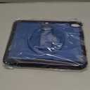 SEYMAC stock Case for iPad A16 11-inch Case 2025/ for iPad 11th/ 10th Generation 10.9'' 2022, Protective with Screen Protector, Pen Holder, Rotate Stand, Loop Nylon Hand Strap, Shoulder Strap, Blue