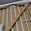 Ingenuity The Stairway+ 46W Series, 32"-48" Wide, 32.5" Tall, Baby Gate for Stairs, Dog Gate Indoor with Door for Banister to Banister Installation - White Metal