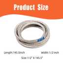07200023 Deck Belt 7200023 Belt Mower Parts Compatible wtih Ariens Gravely Replacement Parts Belt,145" L x 0.5" W