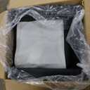 NEWBULIG Massage Recliner Chair for Adults, Adjustable Home Theater Seating with Lumbar Support for Living Room, Modern Fabric Reclining, Black (Large)