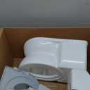 Ingenuity My Size Potty Pro 2-in-1 Potty Training Toilet, Floor Potty with Removable Potty Seat for Standard Toilets, Realistic Flushing Sound, For Toddlers Ages 18+ months, Up to 50 lb (White)