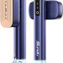 Travel Steamer for Clothes with 180 ml Water Tanks,15s Fast Heat-up,24 g/min Strong Steam Performance, Portable Garment Steamer with Touch Control, LED Display, Steam Iron(Blue Gold)