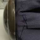 GarveeLife 7.5 ft Outdoor Patio Umbrella Table Market with Push Button Tilt and Crank, 6 Sturdy Ribs UV Protection Waterproof for Garden, Deck, Backyard, Pool (Navy Blue)