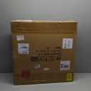 24 Inch Large Metal Wall Clock with Voice and Light Sensor Night Light, Glow in The Dark Non-Ticking Silent Battery Operated Decorative Oversized Wall Clock for Bedroom Living Room Decor (Dark Brown - Roman Numbers)