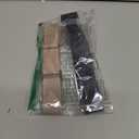 Crop Band for T-Shirts,Tuck Band, Sweater Tuck Band belts (Black+Khaki)