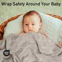 GLLQUEN BABY Receiving Blanket Boy Cotton Muslin Swaddle Blankets Girl Newborn Squares Breathable & Soft Thin Baby Blankets Cloths Double Absorbent Infant Swaddling Wrap - 6 Pack(Jungle)