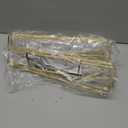 LINFIDITE Gold Under Cabinet Wine Glass Holder, 2 Pack, Space Saving, Easy Installation, Anti-Skid, Compact Design, Sturdy Materials, Affordable Gift (Shelf Thickness Under 0.98in)